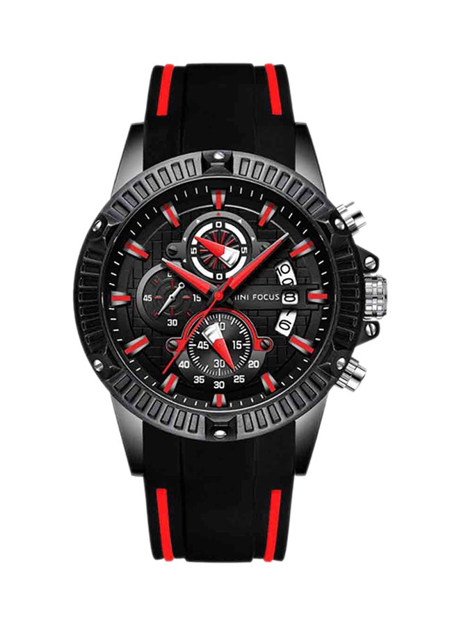 men Leather Analog Wrist Watch MF0244G