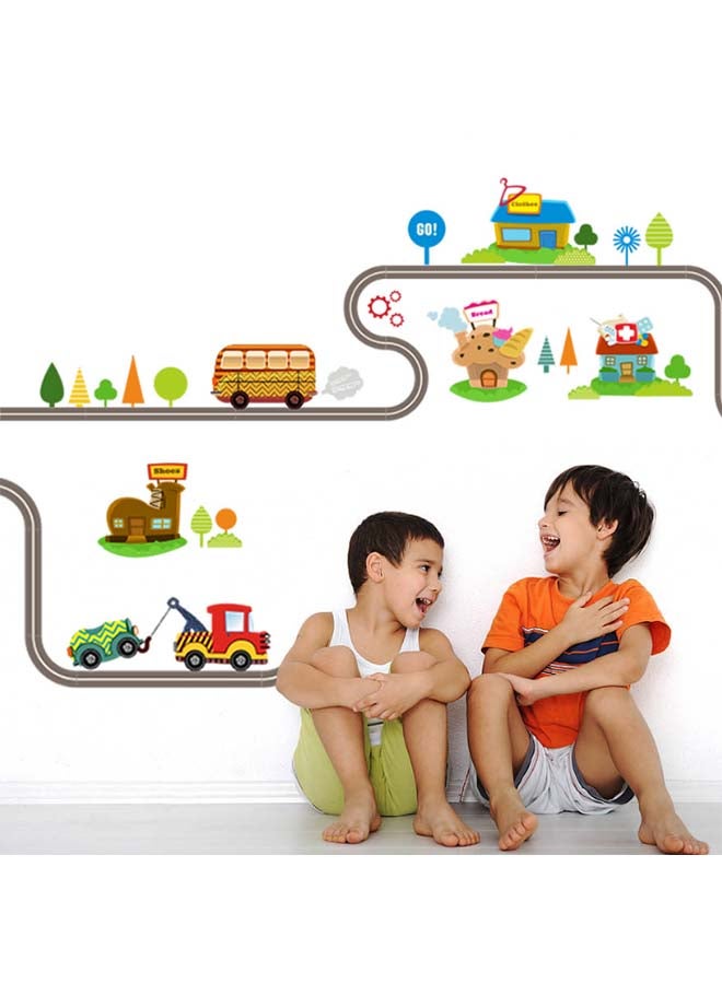 Generic - Cartoon Wall Stickers Multicolour 35x12inch - Image 1