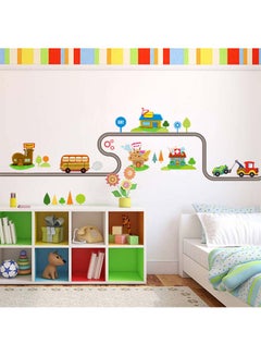 Cartoon Wall Stickers Multicolour 35x12inch