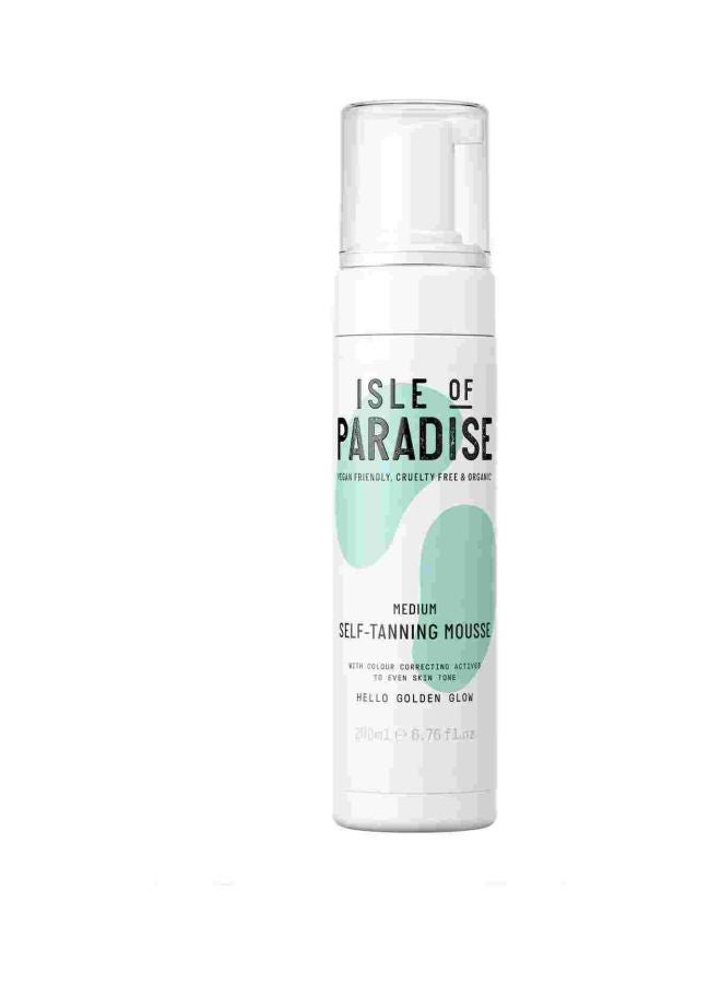 ISLE OF PARADISE Self-Tanning Mousse Medium 200ml 