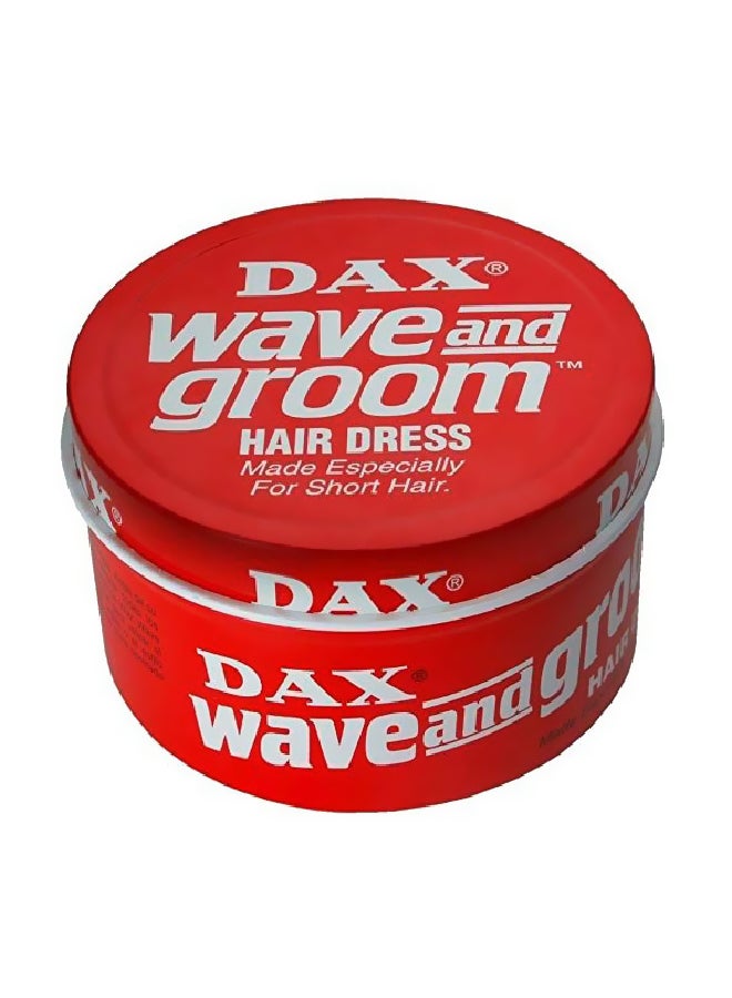 داكس مجموعة مرهم ويف آند جروم لتصفيف الشعر مكونة من عبوتين 99جرام