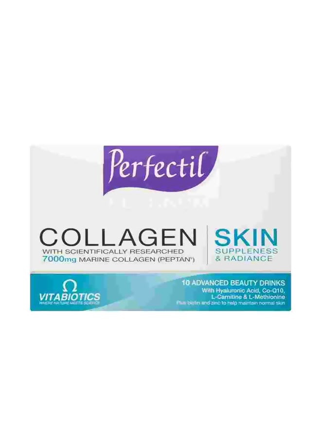Vitabiotics - 10-Piece Perfectil Collagen Skin Drinks - Image 1