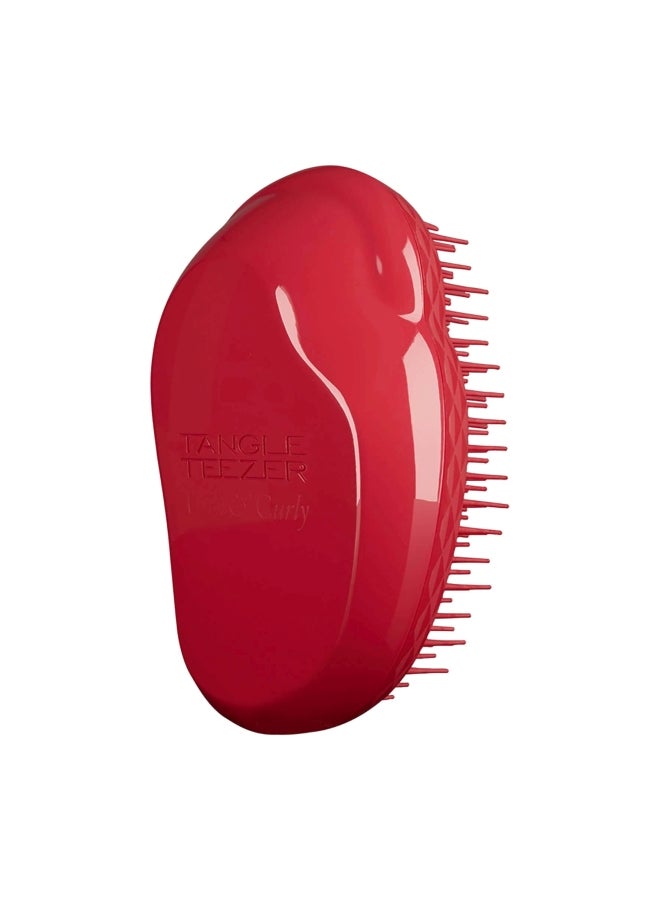 Thick And Curly Hairbrush Salsa Red - v1563369328/N28278166A_1