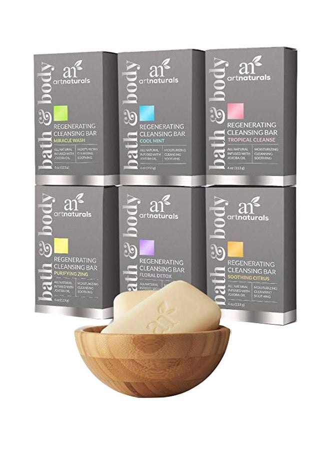 artnaturals 6-Piece Soap Bar Set