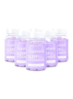 Pack Of 6 Vegetarian Gummies Dietary Supplement Set