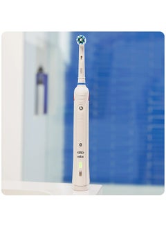 Oral-B Smart 4 Rechargeable Tooth Brush With Bluetooth Connectivity White  - Image 2