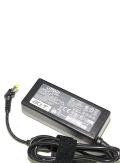 Laptop Charger With Power Cord For ACER Travelmate 3260 Black