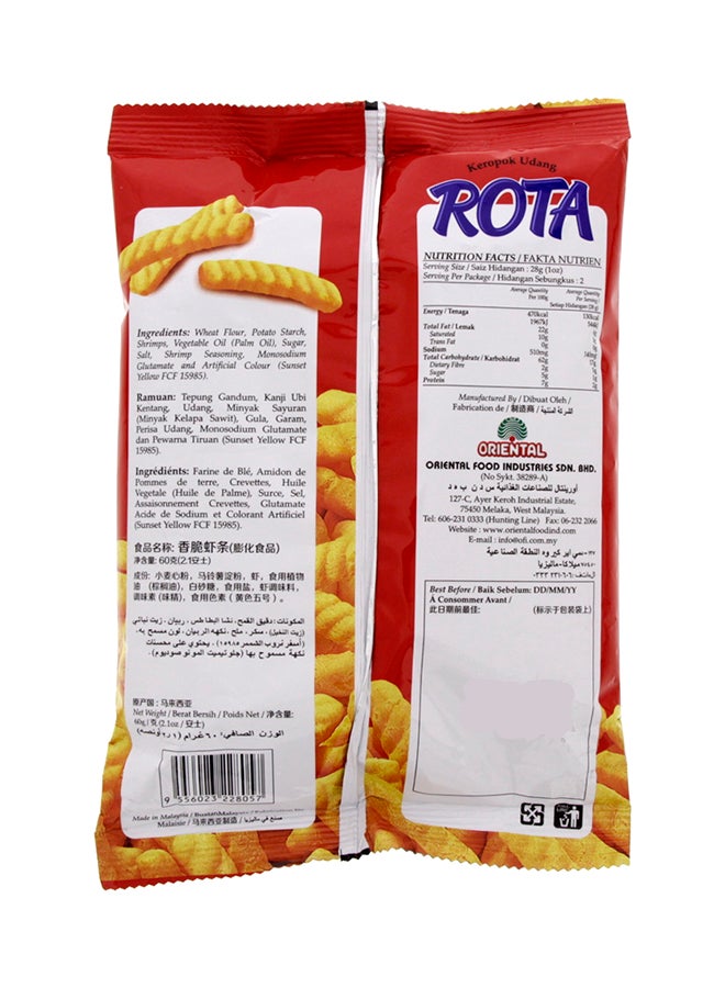 Oriental Rota Prawn Crackers 60grams - Image 4