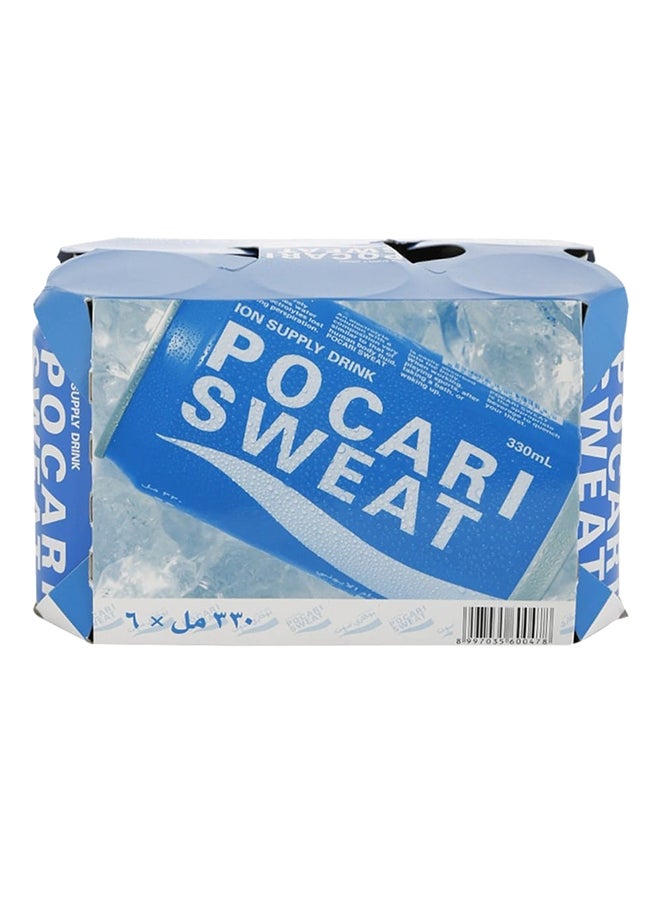Pocari Sweat Ion Supply Drink 330ml Pack of 6