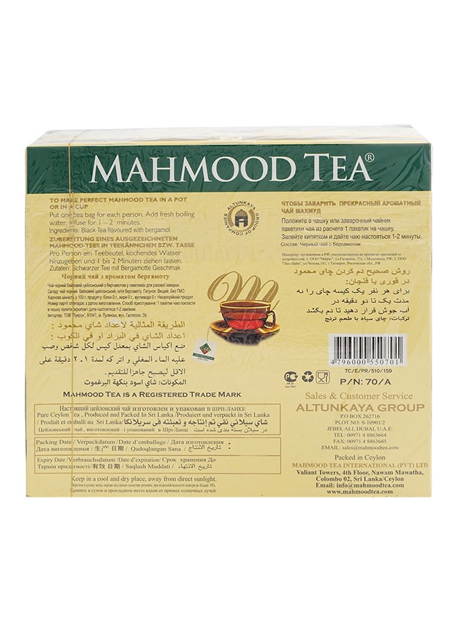 Mahmood - Ceylon Earl Grey 100 Tea Bags 200grams - Image 1