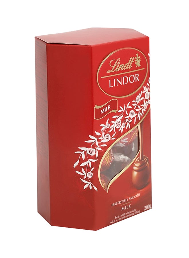 Lindt - Lindor Milk Chocolate Irresistibly Smooth 200grams - Image 1
