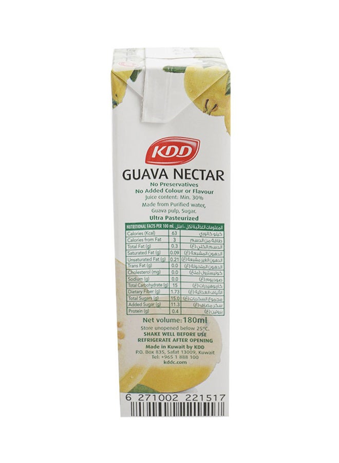 كي دي دي - Guava Nectar Juice No Added Sugar Pack of 6 - Image 1