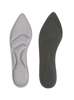 Feet Massage Breathable Shoe Insoles Grey