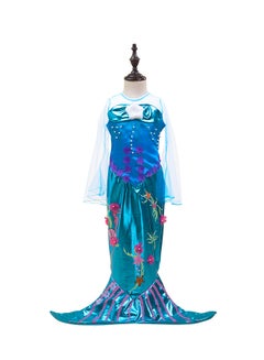 PEOK Long Sleeve Mesh Mermaid Costume  - Image 1