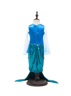 PEOK Long Sleeve Mesh Mermaid Costume  - Image 2
