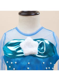 PEOK Long Sleeve Mesh Mermaid Costume  - Image 3
