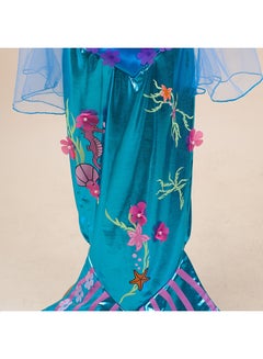 PEOK Long Sleeve Mesh Mermaid Costume  - Image 4