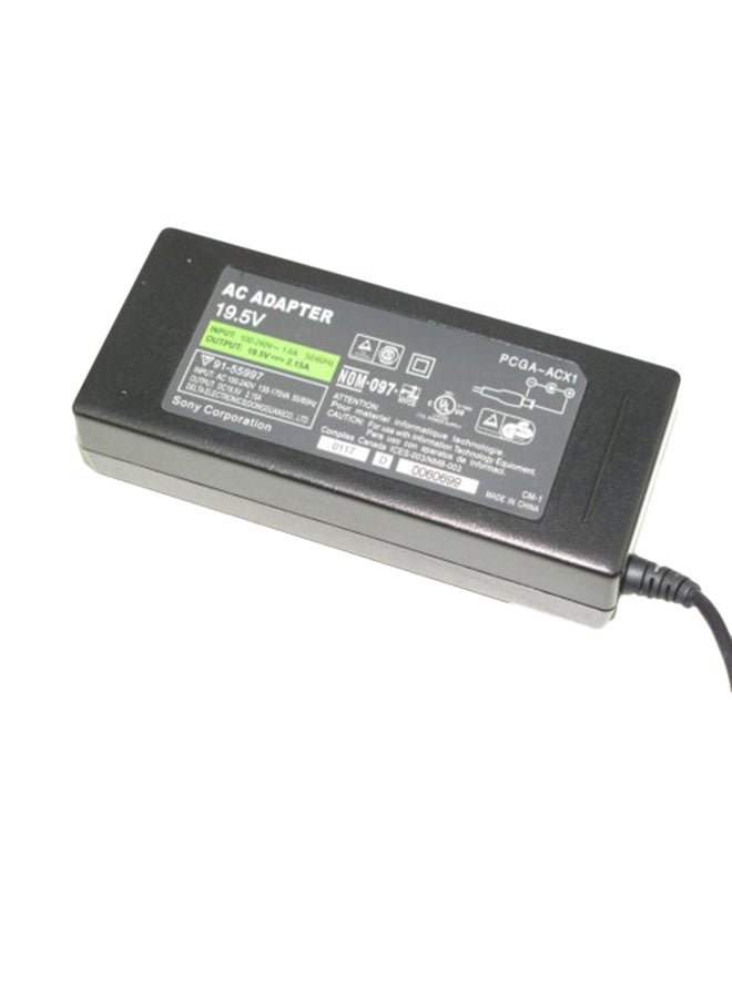 Eworld Laptop Charger With Power Cord For Sony VPCCB22FX/W Black - Image 1