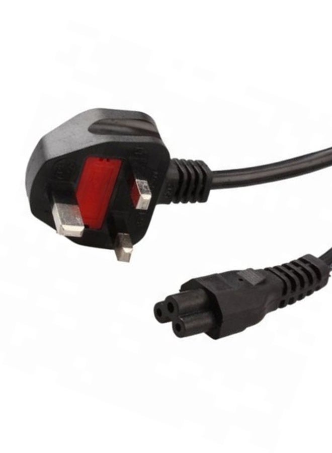 Eworld Laptop Charger With Power Cord For Toshiba PORTEGE R500-S5006V2 Black - Image 4