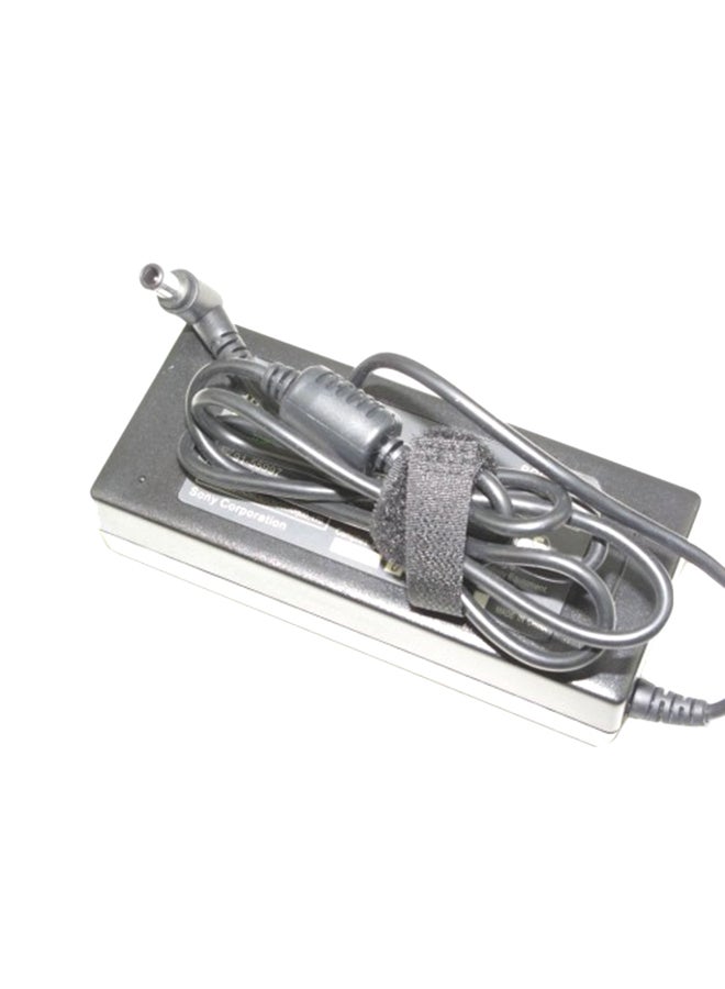 Eworld Laptop Charger With Power Cord For Sony VPCEA2UFX/W Black - Image 2