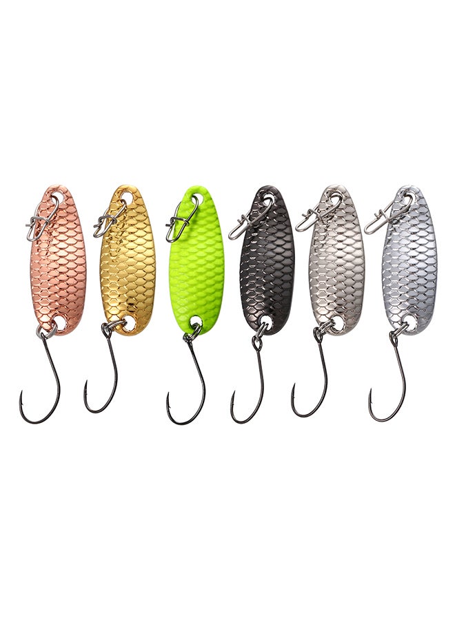 Generic 6-Piece Fishing Lure With Hook  - Image 1