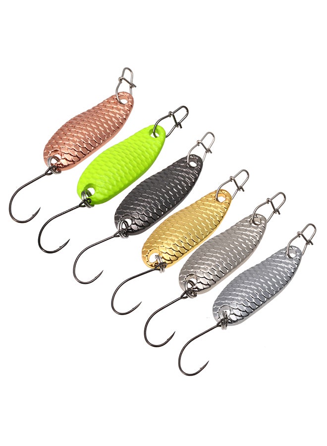 Generic 6-Piece Fishing Lure With Hook  - Image 2