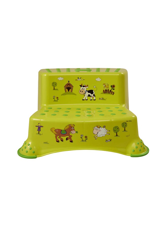 Funny Farm Double Step Stool With Anti-Slip Function - v1563448567/N15762854A_1