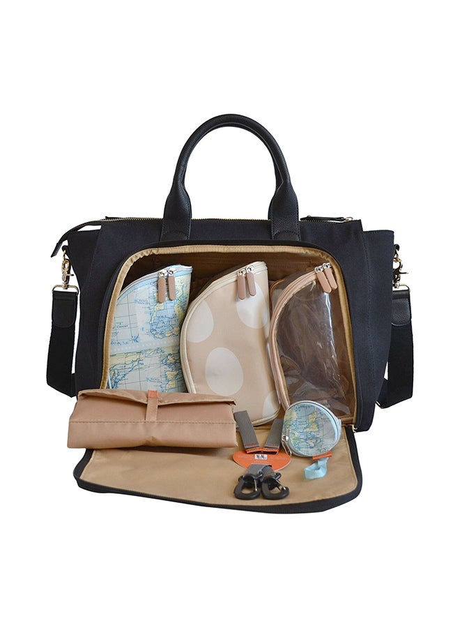 Croyde Leather Diaper Bag