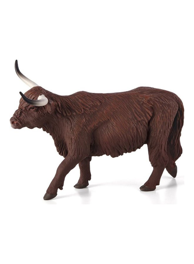 MOJO Highland Cow Animal Figure - Image 1