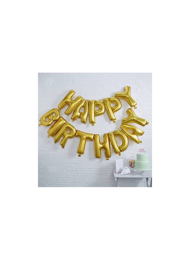 MOJO Happy Birthday Foil Balloon 13inch  - Image 2