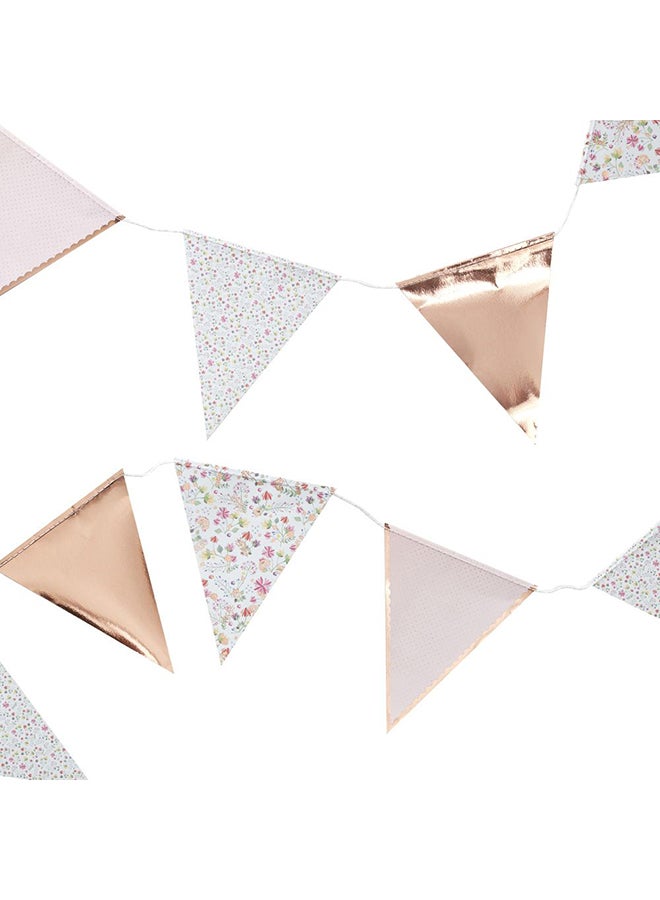 MOJO Foiled Ditsy Floral Print Banner 3.5meter - Image 1