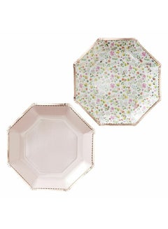 MOJO 2-Piece Part Floral Paper Plates Set  - Image 1