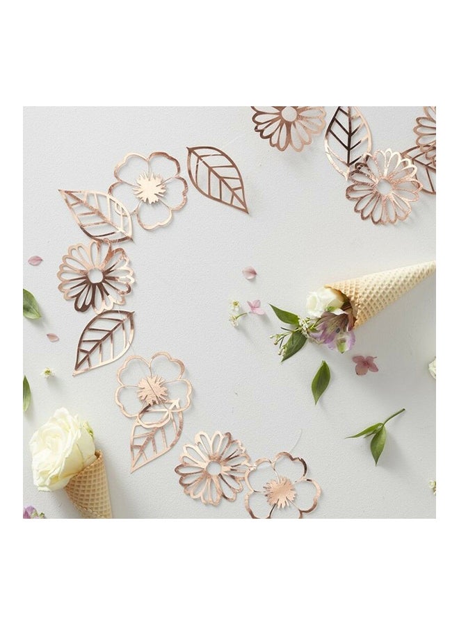 موجو إكليل أزهار الأقحوان بنمط رقائق 3متر - Image 2