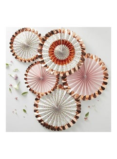 MOJO 5-Piece Floral Fan Set  - Image 2