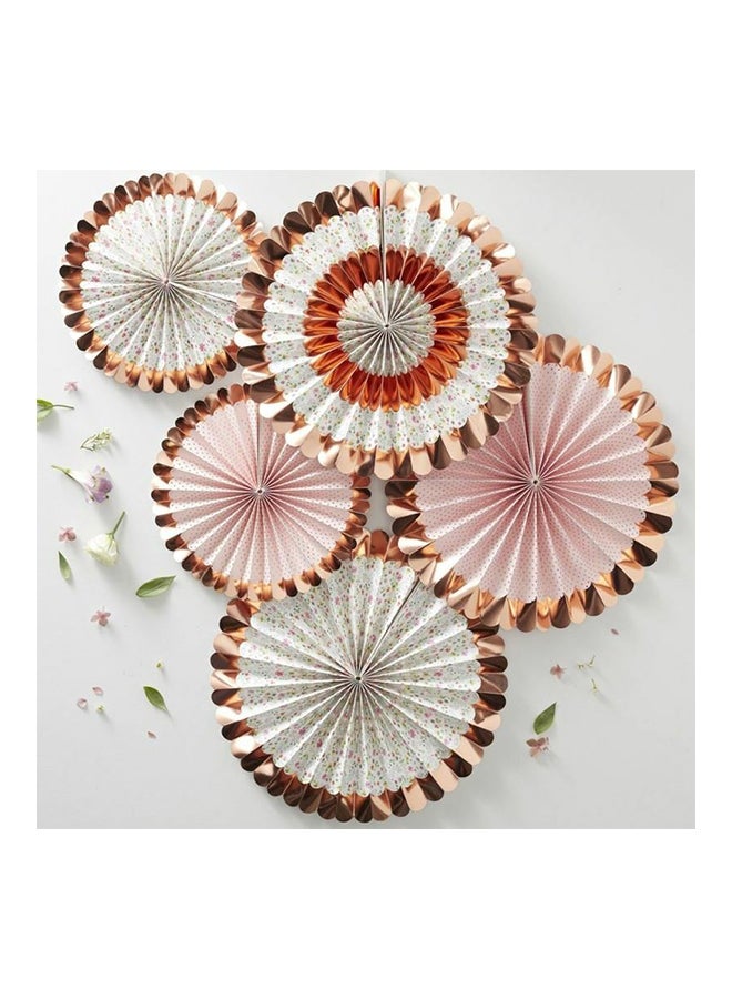 MOJO 5-Piece Floral Fan Set - Image 2
