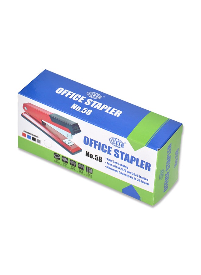 FIS Metal Body  Stapler Blue/Black - Image 2