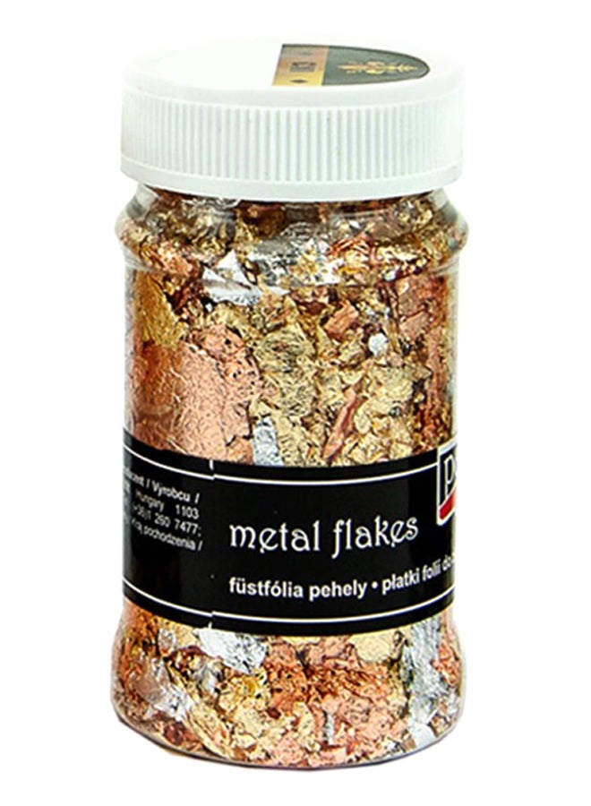 Metal Foil Flakes M3 Multicolour 100ml