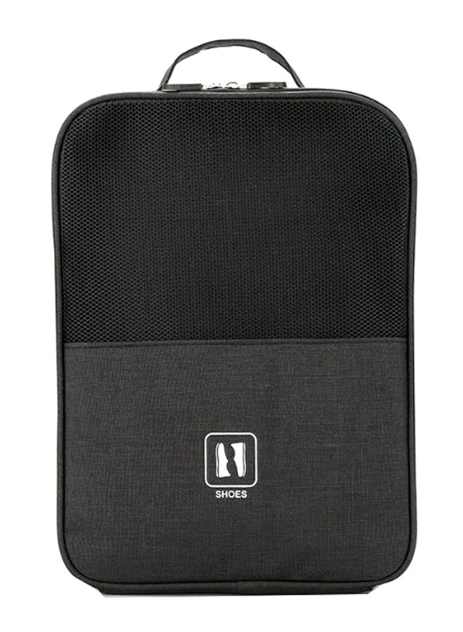 Generic Portable Shoe Bag Black 