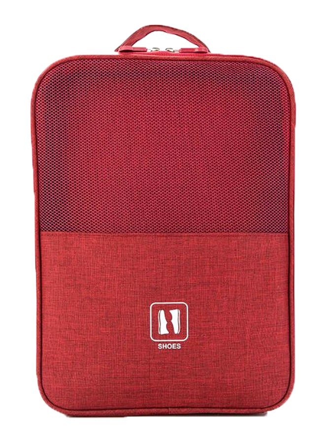 Portable Shoe Bag Red 