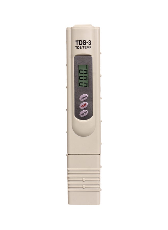 Generic Water Quality Purity Tester Meter Grey 160x34x25mm  - Image 1