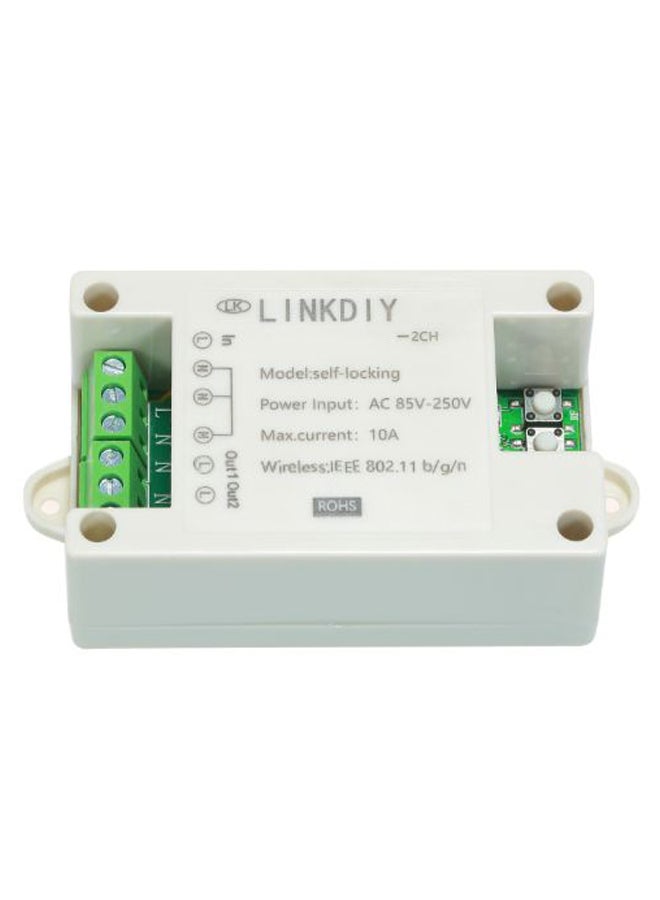 Wireless Smart Home Automation Module Switch White/Green
