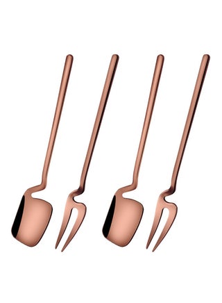 4-Piece Stainless Steel Spoon and Fork Set - v1563522441/N27804686A_1