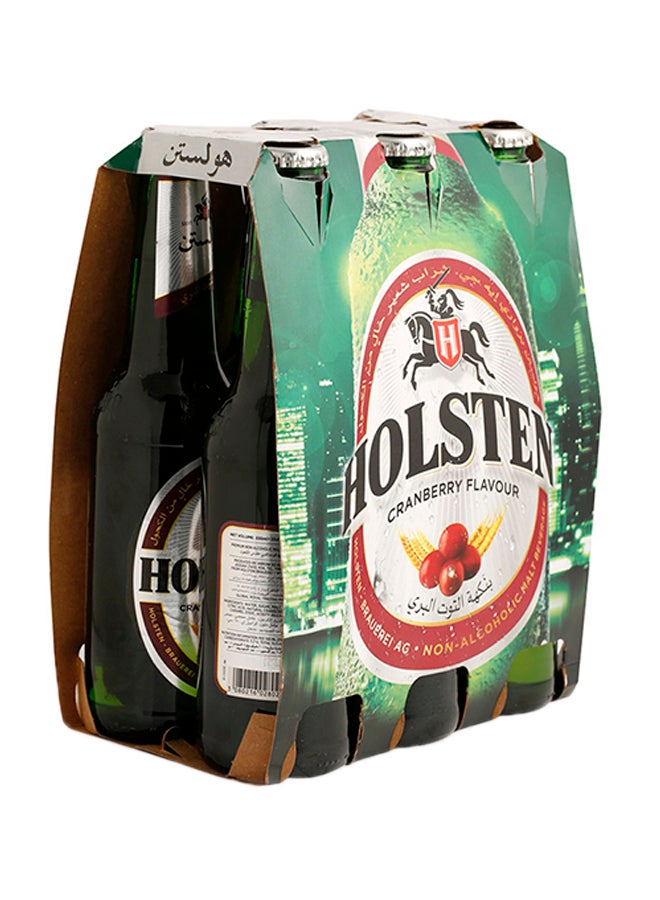 Holsten - Cranberry Flavor Drink 330ml Pack of 6 - Image 1
