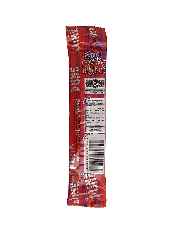 HARTBEAT Strawberry Sour Punk Candy Stick 50grams - Image 2