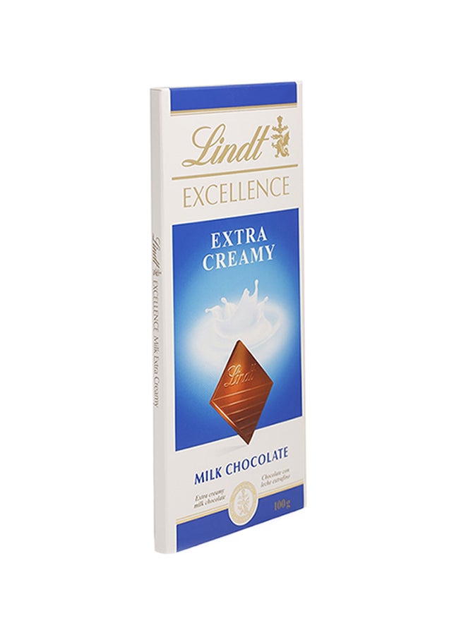 Lindt Excellence Extra Creamy Milk Chocolate Bar 100grams - Image 3