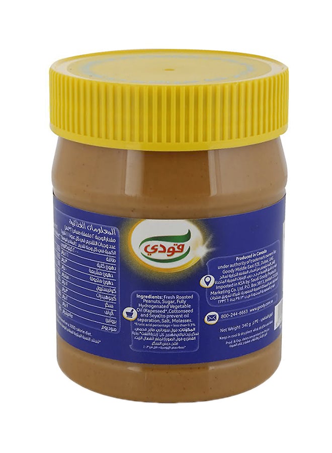 قودي  - زبدة فول سوداني ناعمة 340جرام - Image 1
