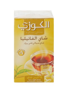 Alokozay Vanilla Pure Ceylon Tea 25 Sachets 50grams  - Image 2