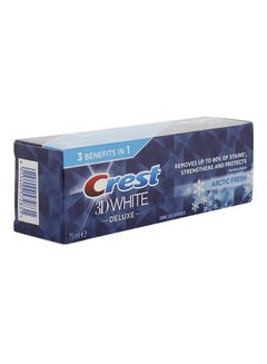 Crest 3D White, Whitening Toothpaste Arctic Fresh White 75ml  - Image 3