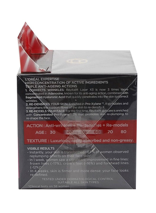 L'OREAL PARIS - Revitalift Laser Anti-Ageing day cream 50ml - Image 1
