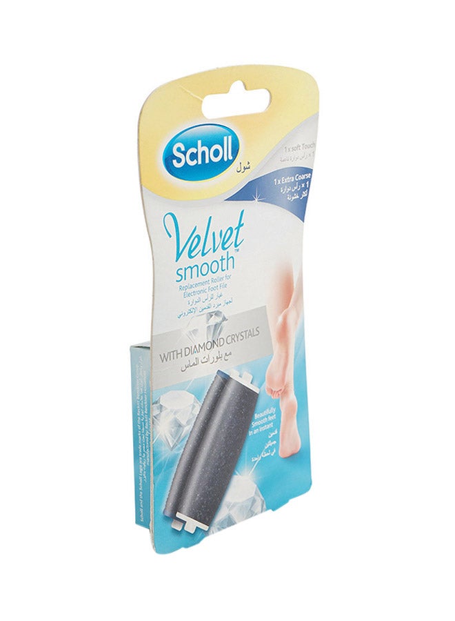 Scholl Velvet Smooth Replacement Roller For Electronic Foot File - Image 3